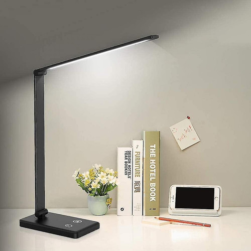 Lampes de bureau Universal Lampe de table Lampe de table à LED Lampe à doigt Port de charge USB Commande tactile Lampe