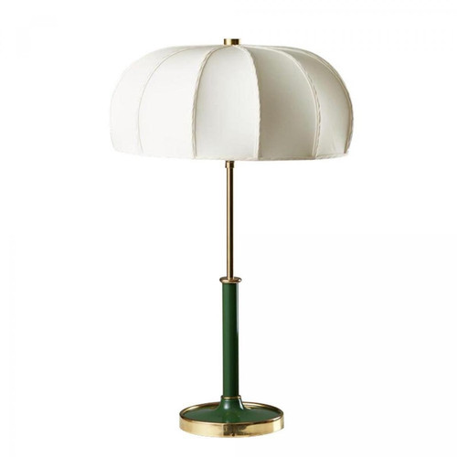 Universal - Lampe de table rétro de 36 cm, LED E27 émeraude sans ampoule, lampe de table décorative de chambre à coucher île de chevet, vert Universal  - Lampes à poser