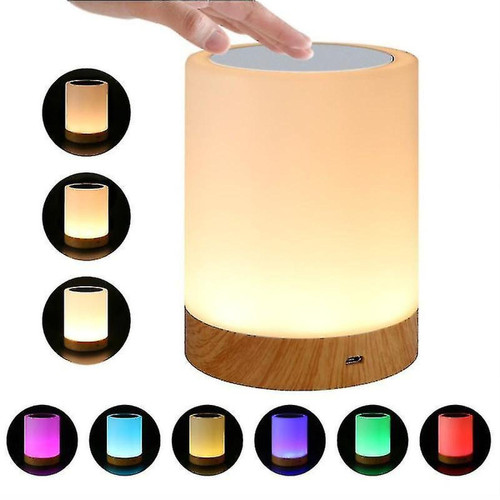 Universal - Lampe de table touchée, lampe de chevet dimmable avec lumière blanche chaude Universal  - Lampes à poser