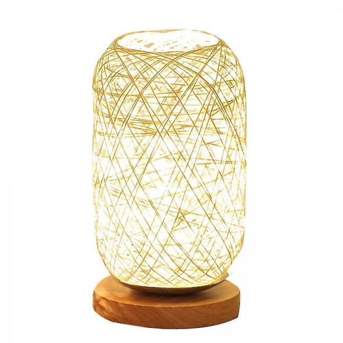 Universal - Lampe en bois nordique chambre à coucher lampe de chevet blanc Universal  - Luminaires Bois naturel