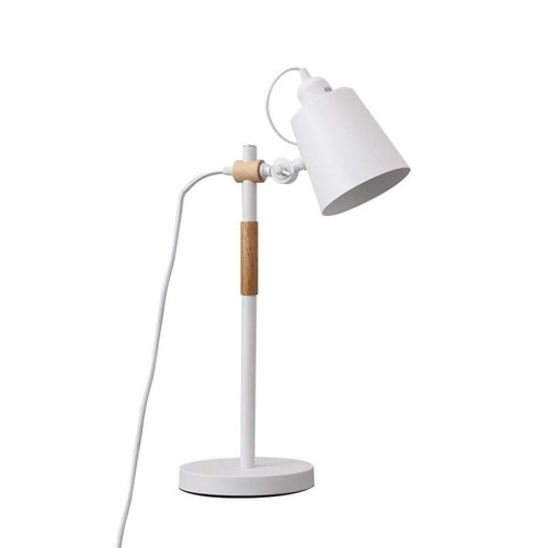 Universal - Lampe moderne à LED Lampe réglable Bureau d'apprentissage Lecture Chambre à coucher Chevet E27 Protection des yeux Lecture Éclairage | Universal  - Luminaires Blanc
