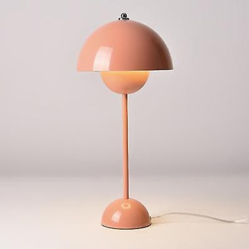 Universal - Lampe moderne pot de fleur en fer pour chambre salon chevet lampes page d'accueil lampes d'étude E27 luminaire (rose) Universal  - Lampe de bureau rose