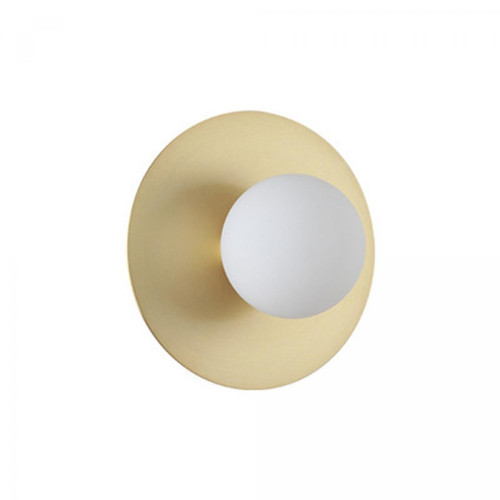 Universal - Lampe murale à boule de verre en cuivre de 5W pour le salon et la chambre à coucher (lumière chaude) Universal  - Applique boule