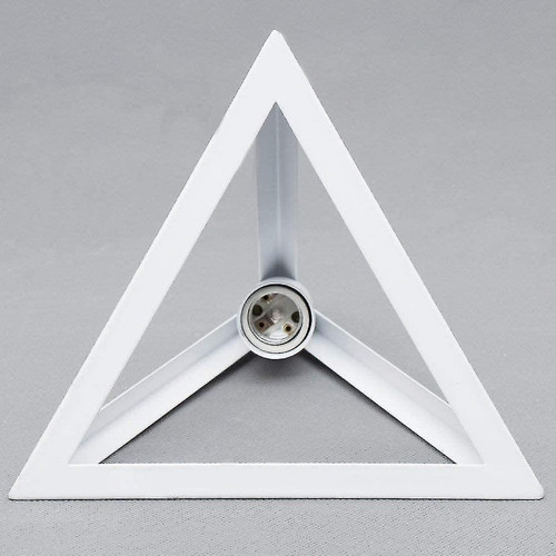 Universal Lampe style minimaliste triangle pendentif rétro plafond lampe E27 base métal art déco abat-jour industrie