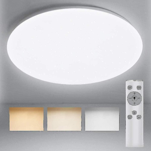 Universal - Lampes plafonniers Lightting 18W 1600 Lumens Lumières de salle de bain plafond W CCT équivalent Dimmable Universal  - Lampes à poser