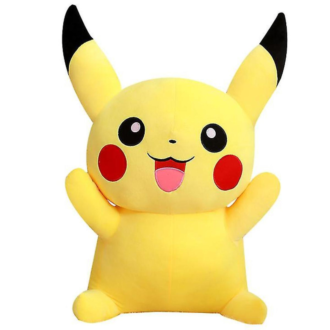 Doudous Universal LBQ - Pokémon Pikachu peluche 25 cm jaune.