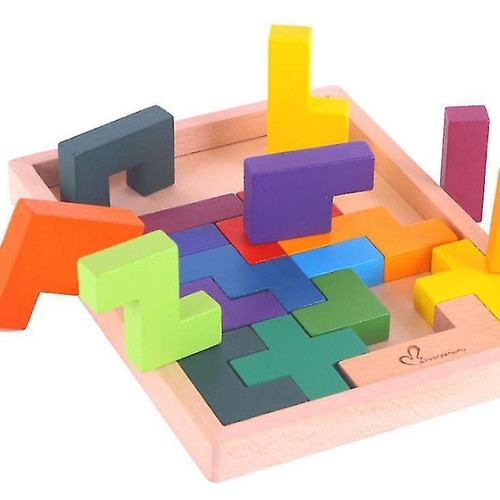 Universal - Le motif de puzzle en bois bloque les teasers du cerveau Toys éducatifs pour les enfants Universal  - Puzzles