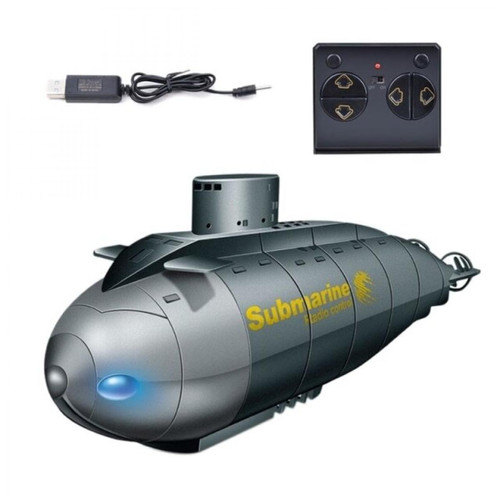 Universal - Le sous-marin RC à six canaux a une vitesse miniature sous l'eau.(Gris) Universal  - Bateau miniature