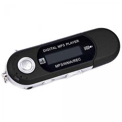 Universal - Lecteur de musique MP3 avec radio FM USB 2.0 de 8 Go (noir) - Lecteur MP3 / MP4