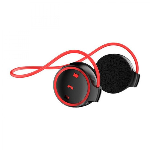 Universal - Lecteur de musique mp3 bluetooth 5.0 casque sans fil appel haut-parleur casque bluetooth 40 heures temps de musique lecteur mp3(Rouge) - Lecteur MP3 / MP4