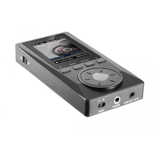 Universal - Lecteur de musique numérique portable 32 Go X10 avec prise en charge de la haute résolution Sortie lumineuse Lecteur DSD MP3 sans perte avec puce Boîte en cuir | Lecteur MP3 | Lecteur de musique Agent Lecteur de musique Universal  - Radio, lecteur CD/MP3 enfant