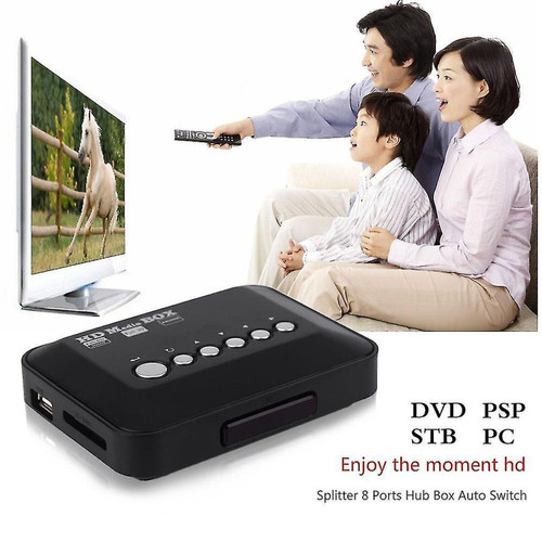 Universal - Lecteur multimédia HD Lecteur vidéo Support lecteur multimédia HD USB 2.0 Universal  - Radio, lecteur CD/MP3 enfant