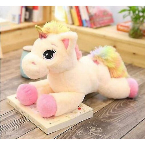 Universal - Licorne en peluche rose 80cm Teddy peluche cheval jouet à visage doux (80cm) - XGF