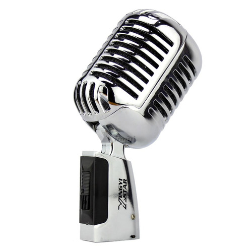 Universal - Luxe Métal Professionnel Micro Charge Sensibilité Vintage Vintage Microphone PC Karaoke Mixer Audio Studio Vidéo KTV Singing DJ | Microphone Vintage | Microphone pour Mic - Microphone