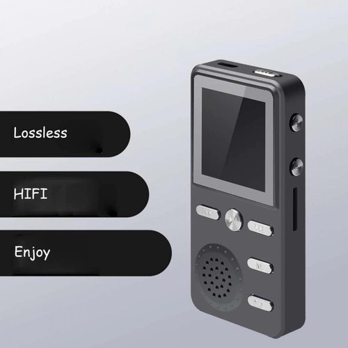 Universal Métal 8GB Lecteur MP3 sans perte HiFi MP3 Sport Musique Multifonction FM Horloge Magnétoscope Stéréo fort Joueur avec câble USB |