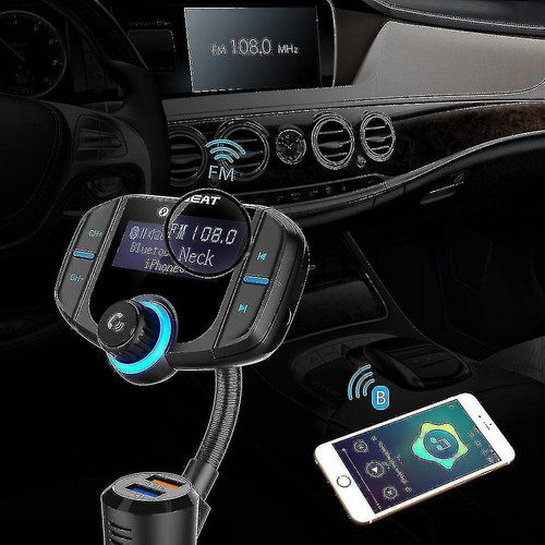 Universal - Émetteur de voiture Bluetooth Zysd Niubi avec écran, émetteur de lecteur mp3 annonce Universal  - Radio, lecteur CD/MP3 enfant