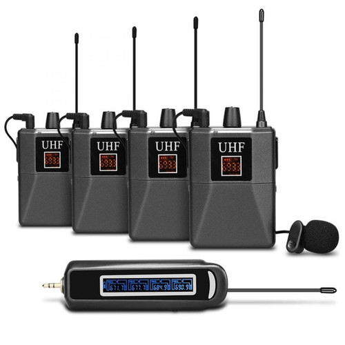 Universal - Microphone à revers UHF pour téléphones, caméras reflex, vidéos, interviews en direct. Universal  - Bonnes affaires Microphone