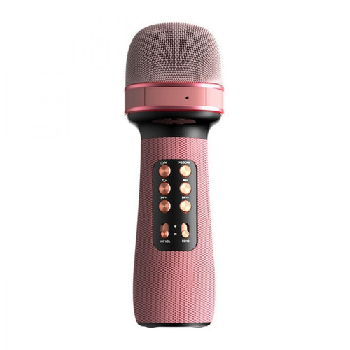 Universal - Microphone portable Bluetooth Carla identifie les microphones à deux haut-parleurs pour chanter pour le système de télévision intelligente IOS | Microphone Universal  - Microphone