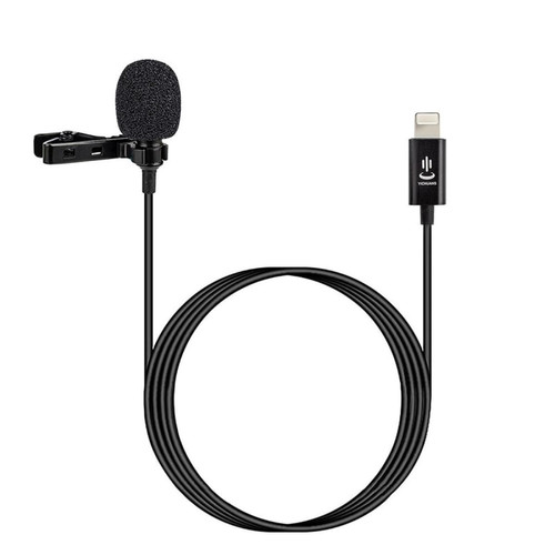 Universal - Microphone YC LM10 II Microphone éclair à collier professionnel 1,5 m 3 m 6 m Câble pour XS XR XR X/11/8/8 Plus 6/7 Plus iPad | Microphone Universal  - Bonnes affaires Microphone