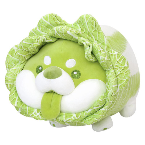 Universal - Mignon légume chien peluche jouet créatif chou chinois shiba chien oreiller animal peluche canapé coussin bébé cadeau - Chien peluche qui reagit comme vrai