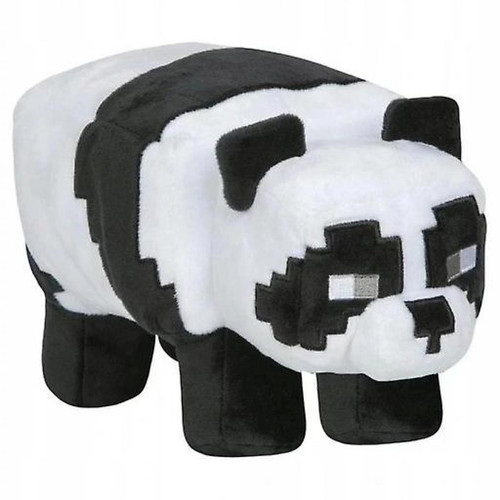 Universal - Minecraft panda peluche mascotte photo steve(Le noir) Universal  - Peluches Panda Peluches