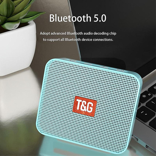 Universal - Mini Bluetooth en haut-parleur portable TWS FM Radio Speakers sans fil Boîte de musique Bass Boombox Subwoofer TF Aux Small Cube USB pour téléphones - Speaker
