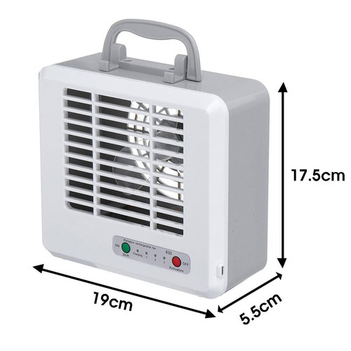 Universal Mini climatiseur portable 3 vitesses ventilateur de refroidissement USB silencieux ventilateur rapide refroidisseur de ventilateur de bureau rechargeable mini