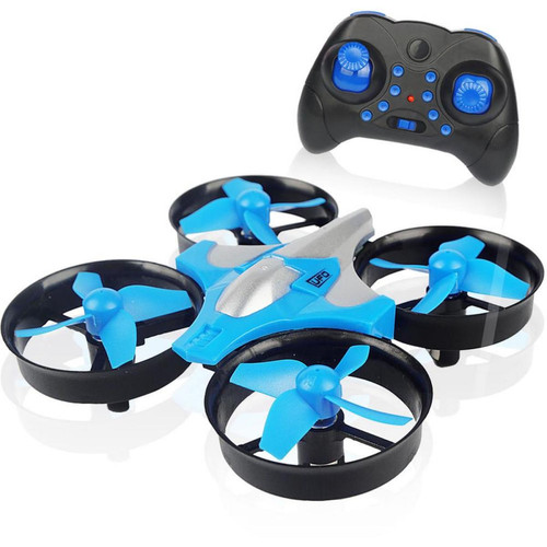 Universal - Mini drone 2.4G 4 canaux 6 axes vitesse 3D flip mode sans fil RC jouets sans mains cadeaux RTF avec télécommande E010 H8 H36 H36F | RC Helicopter(Bleu) Universal  - Jeux & Jouets