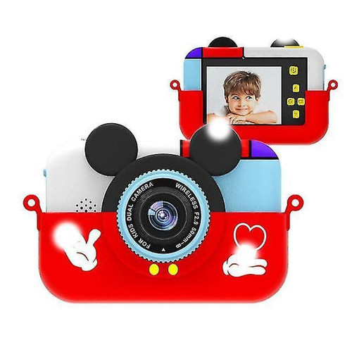 Universal - Mini enfants Caméra numérique 30MP 2,4 pouces Écran IPS 1080p Video Selfie SLR Toy Camera (rouge) Universal  - Multimédia