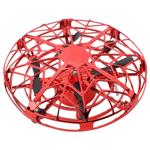 Universal - Mini hélicoptère télécommandé OVNI détecteur manuel infrarouge télécommandé quadricoptère jouet à induction électrique pour enfants Mini drone(Rouge) Universal  - Drone