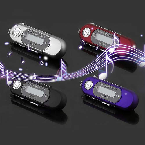 Radio, lecteur CD/MP3 enfant Universal Mini lecteur flash USB 2.0 lecteur de musique MP3 avec affichage LCD à transmission haute vitesse