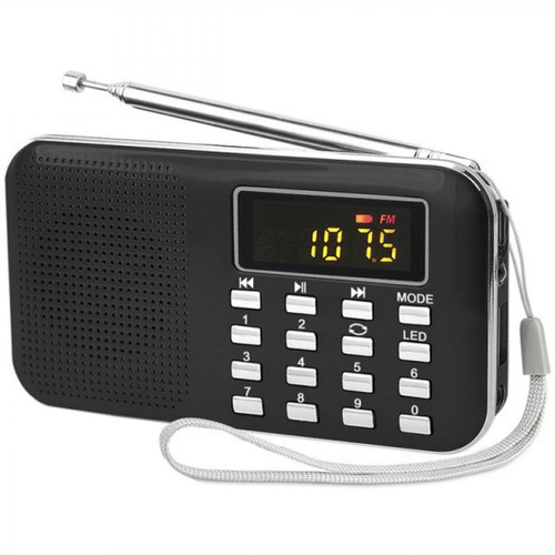 Universal - Mini radio multifonctionnelle pour les personnes âgées Portable Outdoor Sports Card MP3 Radio | Radio Universal  - Son audio