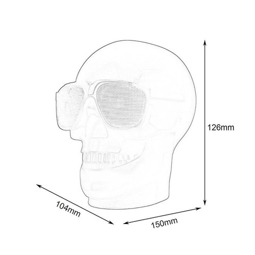 Hauts-parleurs Mini Skull Head Forme