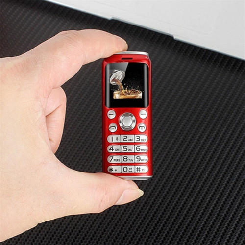 Universal Mini téléphone mobile satellite K8 1.0(Rouge)