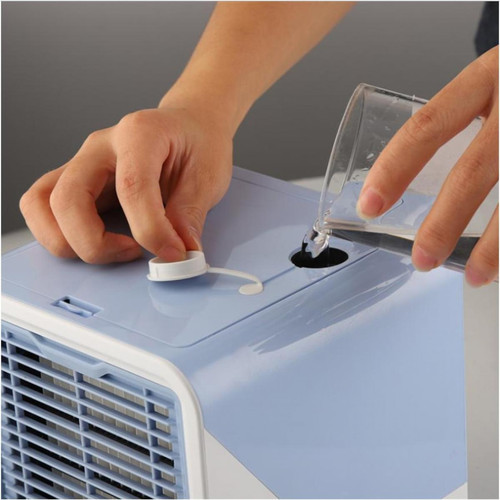Universal Mini USB Air Cooler Portable Air Conditioning Humidifier Purifier Ventilateur de refroidissement d'air de bureau Ventilateur de refroidissement d'air pour bureau Drop | Fan