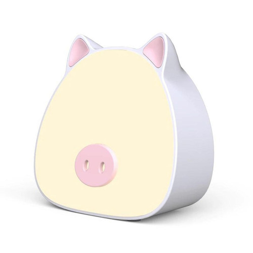 Universal - Mini veilleuse mignonne lampe de cochon avec capteur tactile rechargeable changement de couleur chambre d'enfant PAK55 Universal  - Lampes à poser