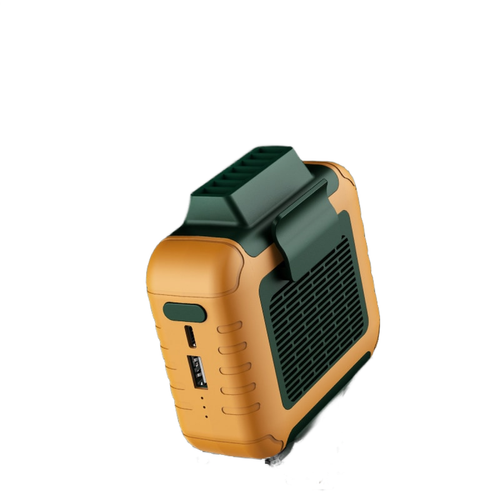 Universal - Mini ventilateur portable clip taille ventilateur USB rechargeable 6000mAh pour le travail en plein air camping pêche navette fan | Universal  - Ventilateur clip
