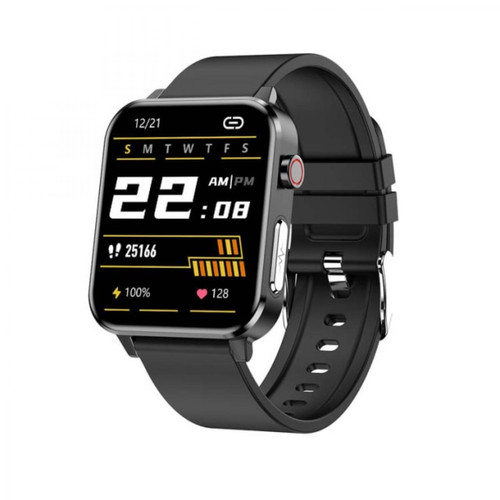 Universal - Montre intelligente Bluetooth Température corporelle Tension artérielle Fréquence cardiaque Sommeil Surveillance de la santé Bracelet Sport Imperméable Smartwatch | Smartwatch (Noir) Universal  - Objets connectés