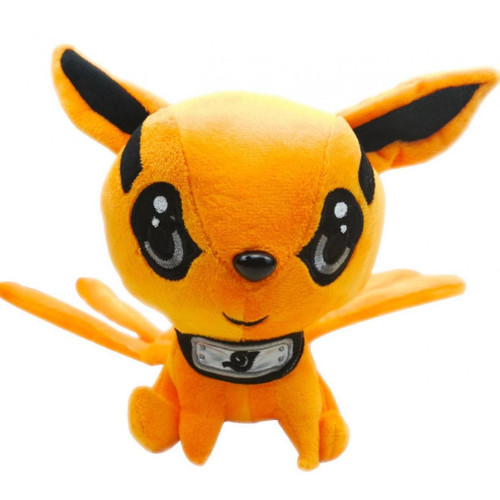Universal - Naruto Gumiho Nine-tailed Fox Stuffed Plush Toy Doll 30cm(Orange) Universal  - Peluches