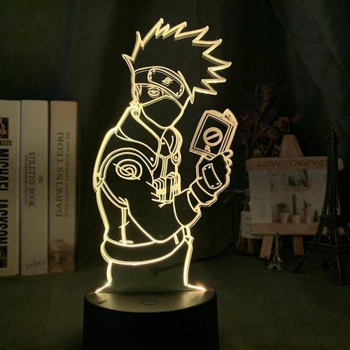 Universal - Naruto Kakashi 3D LED lumineux Lampe de table pour chambre enfant Universal  - Lampes à poser