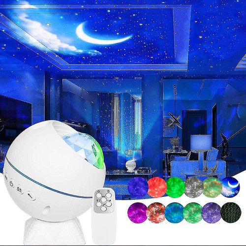 Universal - Night Light Galaxy Projecteur Star Colorful Dynamic Plafond LED NEBULA Cloud Lampe Universal  - Lampes de bureau