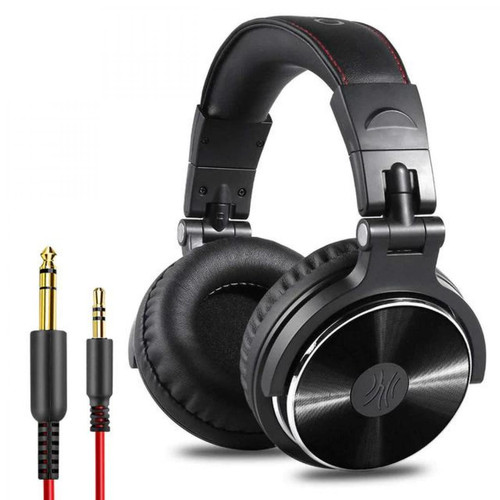 Universal Over Headset Hi-Fi Studio DJ Headset Surveillance par câble Musique Jeu Headset Casque pour téléphone portable Ordinateur PC avec microphone |