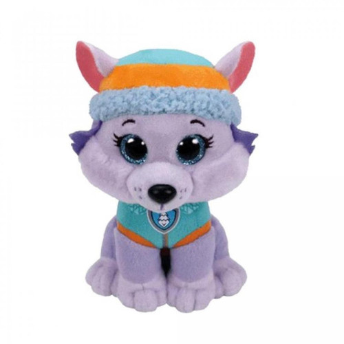 Doudous Universal Pattes patrouille Everest 20 cm chien peluche action poupée numérique jouet(Violet)