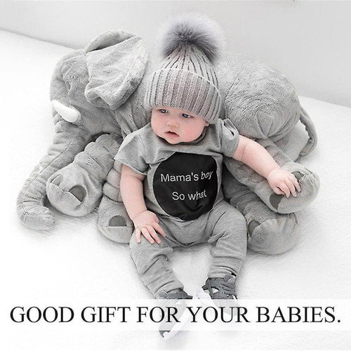 Universal - Peluche animal coussin enfant bébé coussin doux pour dormir jouet mignon éléphant coton Universal  - Doudous
