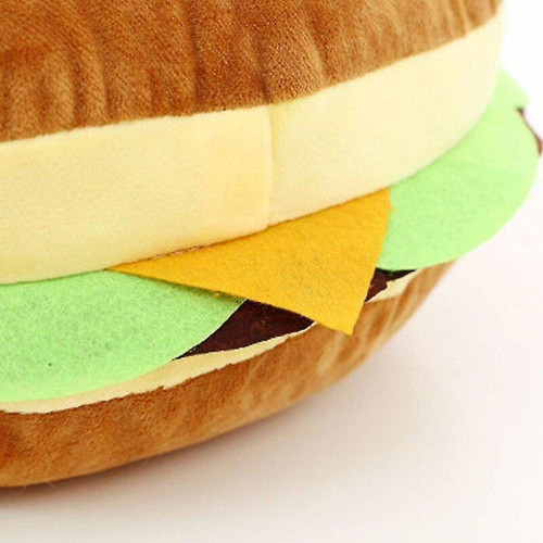 Universal Peluche Burger 50cm Soft Peluche Coussin Coussin Mignon Burger Coussin | Peluche coussin