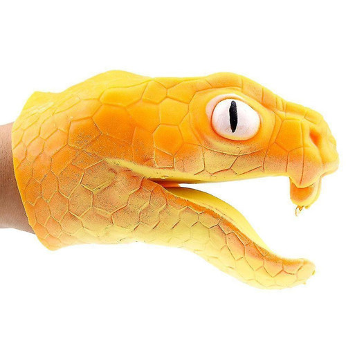 Universal - Plastic Viper Hand Puppets Story Snake accessoires Toys Horreur pour les enfants de la fête d'Halloween | Puppets Universal  - Accessoires animaux
