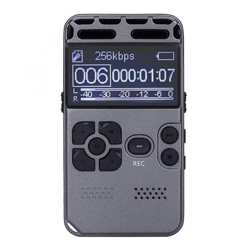 Universal - Portable 8 Go Rechargeable LCD Magnétophone Lecteur MP3 Mini Audio Recorder | Lecteur HiFi (8 Go) Universal  - Radio, lecteur CD/MP3 enfant