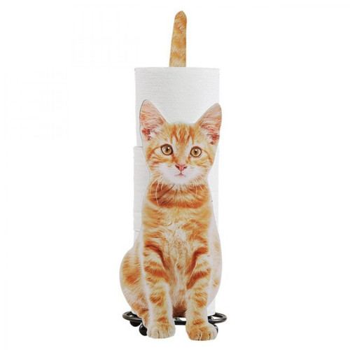 Universal - Porte-papier pour chat pour toilette pour papier toilette pour cadeau pour chat amoureux orange pour rangement domestique | Porte-papier Universal  - Meuble de rangement pour toilette Salle de bain, toilettes