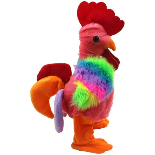 Universal - Poule criante électrique jouet jouet fun chant coq peluche cadeau d'anniversaire clip Universal  - Doudou poule