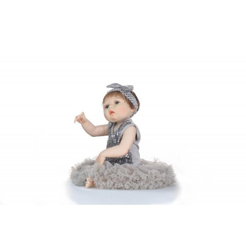 Universal - Poupée bébé régénérée quai silicone souple 22/55 cm réaliste poupée jeune fille mariée. Universal  - XGF